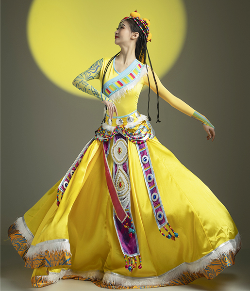 藏族舞服饰